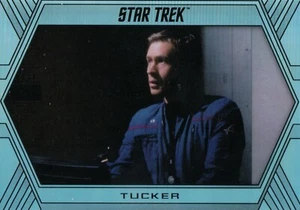 Tarjeta base paralela Star Trek Inflexions, Tucker (93) HoloFoil #43/75 - Imagen 1 de 2