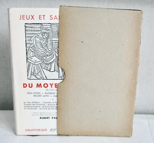 Bibliothèque de la Pléiade 1951 - Jeux et Sapience du Moyen Age - Picture 1 of 7