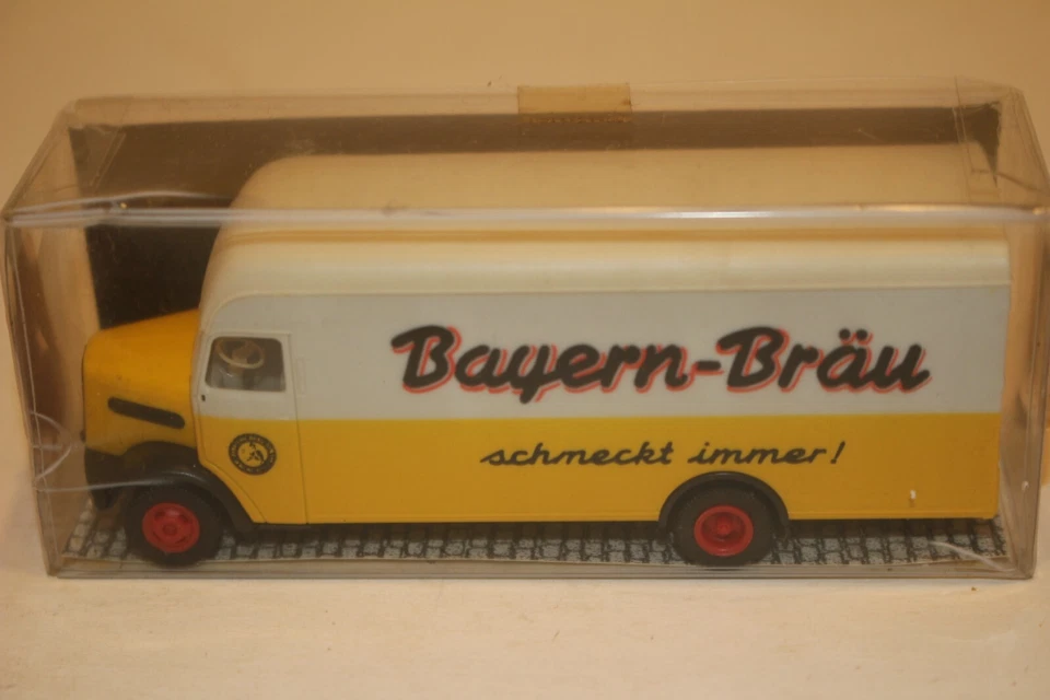 Albedo M.A.N. Пивной грузовик Bayern Brau масштаб 1:87 в коробке - Изображение 1 из 4