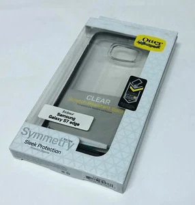 Funda protectora de simetría OtterBox para Samsung Galaxy S7 Edge - transparente/negra - Imagen 1 de 12