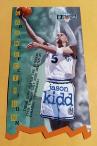 1995-96 Fleer NBA Jam Session Troquelado Jason Kidd #D23 - Mavericks - Imagen 1 de 2