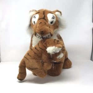 Westcliff Collection Large Tiger & Cub Plush 14" Vintage 1998 Stuffed Animal Toy - Picture 1 of 10