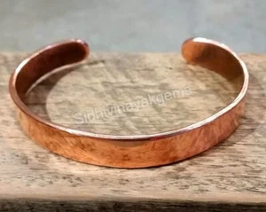 1 PCs. Bangle Set Handmade Adjustable Copper Bracelet Cuff Bangle Gift her 0-5 - Picture 1 of 5