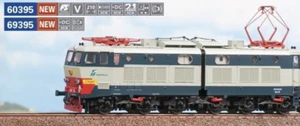 ACME 60395 E655 542 E655 Cargo blau/grau, Trenitalia Logo, Dämpfer, Vomere - Bild 1 von 9