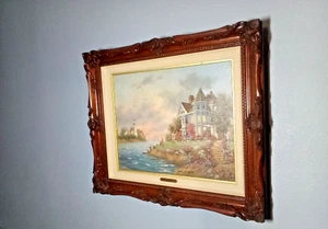 DENNIS PATRICK LEWAN PRINT VICTORIAN FANTASY SIGNED 20" X 15" - Picture 1 of 4