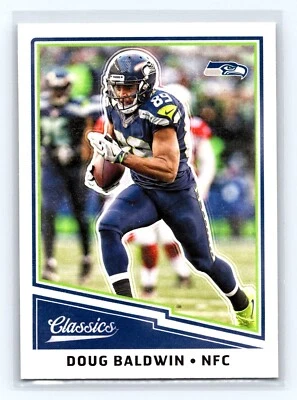 2017 Panini Classics 97 Doug Baldwin  Seattle Seahawks Football Card - Image 1 of 2