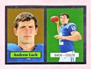 Andrew Luck Indianapolis Colts 2012 Topps Chrome '57 Football Card #2 - Picture 1 of 2