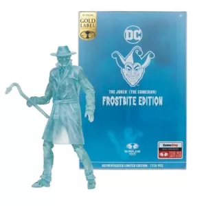 McFarlane DC Multiverso Batman Three Jokers The Joker Frostbite Gamestop Escluso - Foto 1 di 8