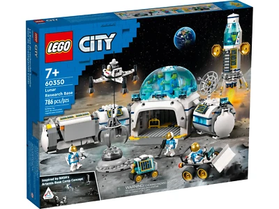 LEGO City 60350 Lunar Research Base New Factory Sealed - Image 1 of 3