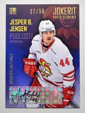 2016-17 KHL Jokerit Helsinki Autograph #JOK-AUT-009 Jesper B. Jensen 27/50