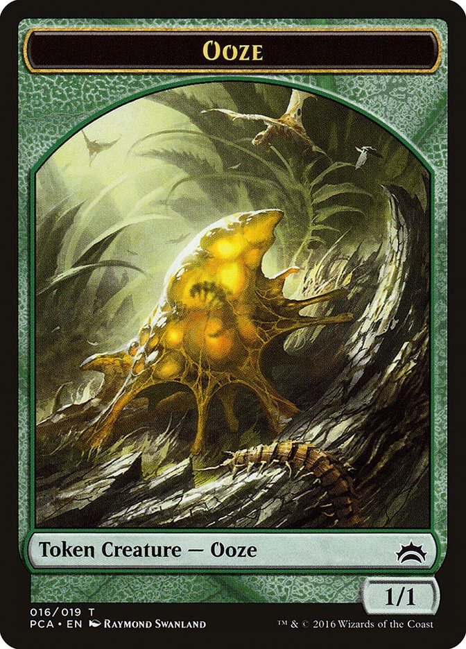 MTG {Ooze Token} (1/1) // {Ooze Token} (2/2)  - Planechase Anthology #T16T17 - Image 1 of 1