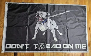 Bandiera Ruff Ryder Don't Tread On Me in nylon da interno esterno con occhielli 5'x3' - Foto 1 di 5