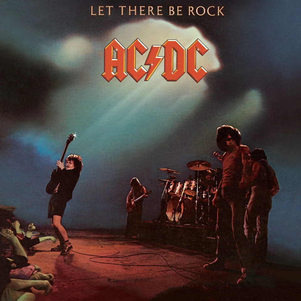 Ac/Dc Let There Be Rock 50Th Anniversary Vinile Lp Colorato Oro Nuovo Sigillato - Immagine 1 di 1