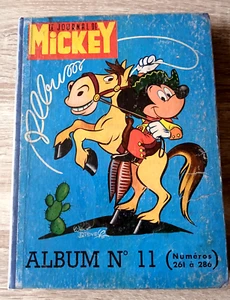 album reliure le journal de MICKEY n° 11--261.262.263.264.265 à 285.286--1957 - Picture 1 of 9