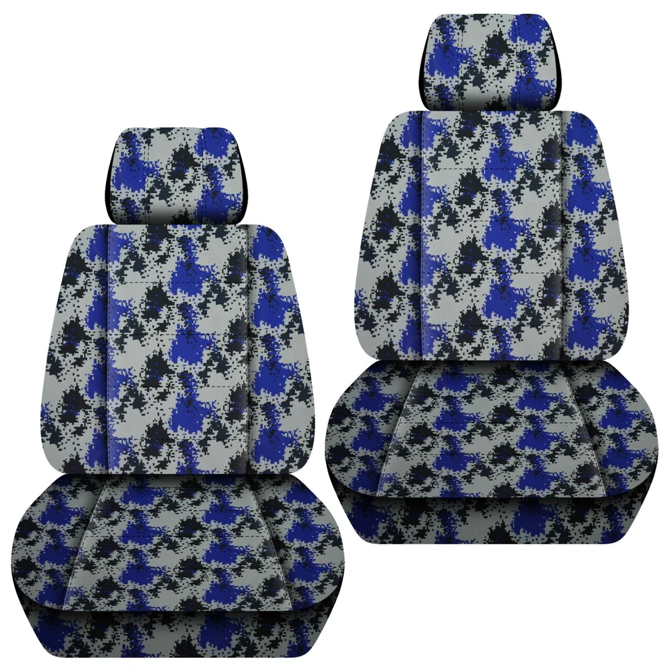 Juego fundas asiento coche delanteras para Toyota RAV4 1996-2022 camuflaje Foto 1 de 1