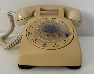 Vintage Western Electric Cream Ivory Dial Phone - Picture 1 of 8