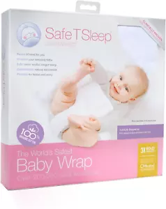 Sleepwrpap® Baby Wrap - Cot/Crib Size - Fits Bedside Co-Sleeper, Standard Cot an - Picture 1 of 12