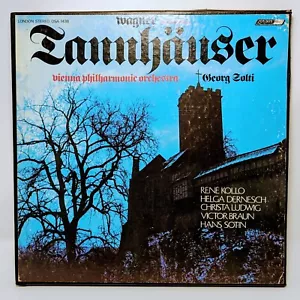 Tannhäuser (Paris Version)Box Set; 4×LP, Album, Stereo, London Records 1971 Mint - Picture 1 of 8