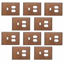 10 Switchplate Oak Toggle/Outlet | Renovator's Supply