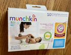 Munchkin coussinets jetables pour bébé avec bras et marteau bicarbonate de soude 10 ct neufs