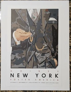 David Lance Goines New York Signed & Dated 1984 24" X 15-7/8""" 43/300 - Picture 1 of 10