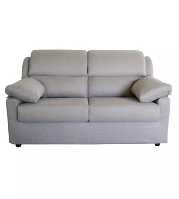 DIVANO 2 POSTI MAXI BELLAHOME "FIRENZE" GRIGIO TESSUTO SFODERABILE E ANTIMACC... - Immagine 1 di 4