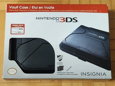Nintendo 3DS Heavy Duty Vault Case by Insignia - Black for 3DS or 3DSXL *USED* - Image 1 of 4
