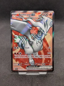 Pokemon Card Reshiram ex 158/086 Full Art White Flare NM/M  - Picture 1 of 2