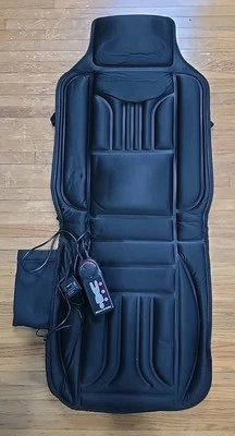 Массажная подушка для стула шиацу с глубоким разминанием для спины, шеи, плеч - Изображение 1 из 3