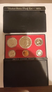 1973 -S  Clad Proof Set U.S. Mint Original Government Packaging OGP ~ No Reserve - Picture 1 of 4