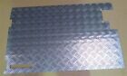 LAND ROVER SERIES AND EARLY DEFENDER CHEQUER PLATE DOOR CARD WITH NO WIPER 