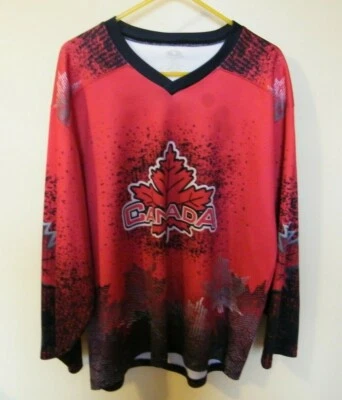  CANADA /   HOCKEY JERSEY. SIZE LARGE. - Image 1 of 4