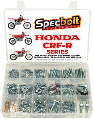 Bolt Kit Honda CRF 150 250 450 R Full Plastics & Engine Rotors Sprocket - Image 1 of 4
