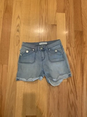 Женские эластичные мини-джинсы шорты стирка Rock & Republic размер 2 - Изображение 1 из 3