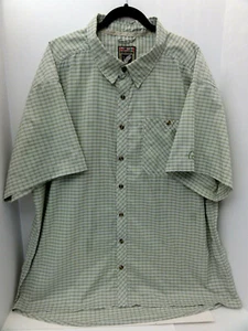 Men's Ducks Unlimited 2XL poly/nylon blend/green checks/plaid; fishing, outdoors - Picture 1 of 7