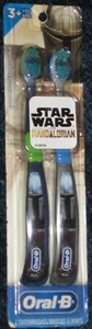 Star Wars The Mandalorian 2 ORAL-B Children's Manual Tooth Brushes Extra Soft - Picture 1 of 1