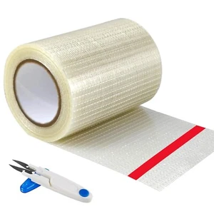 Clroursim Fiberglass Rv Awning Repair Tape Kit - 5 Inch Wide 39ft Heavy Duty ... - Picture 1 of 7