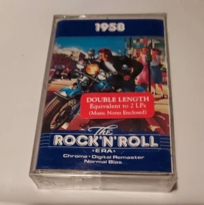 TIME LIFE MUSIC 1958 The Rock 'N Roll Era Cassette Tape NEW SEALED - Imagen 1 de 4