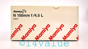 Rare! NOS Mamiya N 150mm f/4.5 L Lens for 7 II Rangefinder, Fujifilm GFX 100S II - Picture 1 of 6
