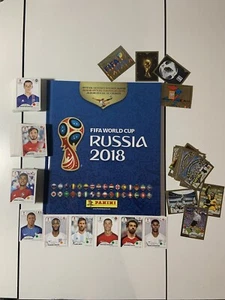 Panini WM 2018 HARD Cover Album Komplettsatz 682 Sticker Mbappe lose - Bild 1 von 3