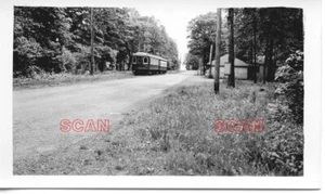 25A753 RP 1944 LEHIGH VALLEY TRANSIT RAILWAY CAR #812 + 704 QUAKERTOWN PA - Picture 1 of 1