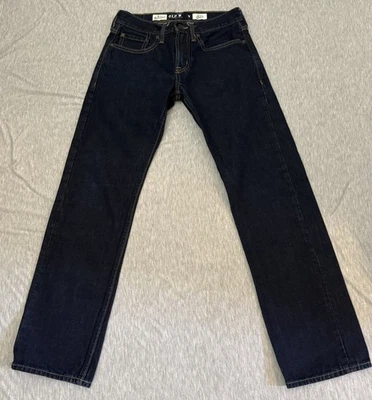 *NWOT* Boy's Dark Blue Slim/Straight Fit Jeans By Old Navy, Size 28x30 - Image 1 of 4