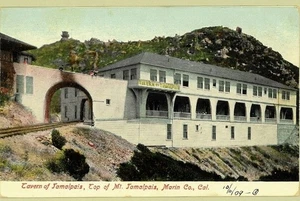 1909 TAVERNE VON TAMALPAIS, KALIFORNIEN MARIN COUNTY PC MILL VALLEY nach SANDY HOOK - Bild 1 von 2