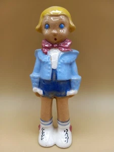 Vintage Brayton Laguna Pottery Children Series Maxwell Boy Figurine 6.25" - Picture 1 of 4