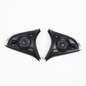 2PCS Car Steering Wheel Control Button Cover 23221779 For Buick Lacrosse Enclave - Picture 1 of 8