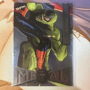 SCORPION 2021 SKYBOX MARVEL METAL UNIVERSE SPIDERMAN BASE #73 - Picture 1 of 2