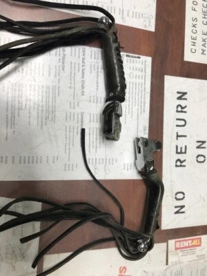 Harley Davidson Softail Dyna Sportster embrague trenzado y palancas de freno Foto 1 de 4