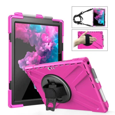 Hybrid Rugged Shockproof Hard Stand Case Cover For Microsoft Surface Pro 4 5 6 7 - Image 1 of 4