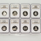 Modern Us Half Dollars Ngc Ms69 1982 S 1992 1995 1996 2003 P Coin Lot 2