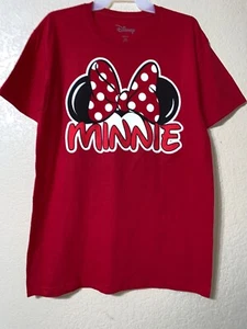 NEW DISNEY MINNIE BOW T SHIRT FOR WOMENS SIZE M - Picture 1 of 9